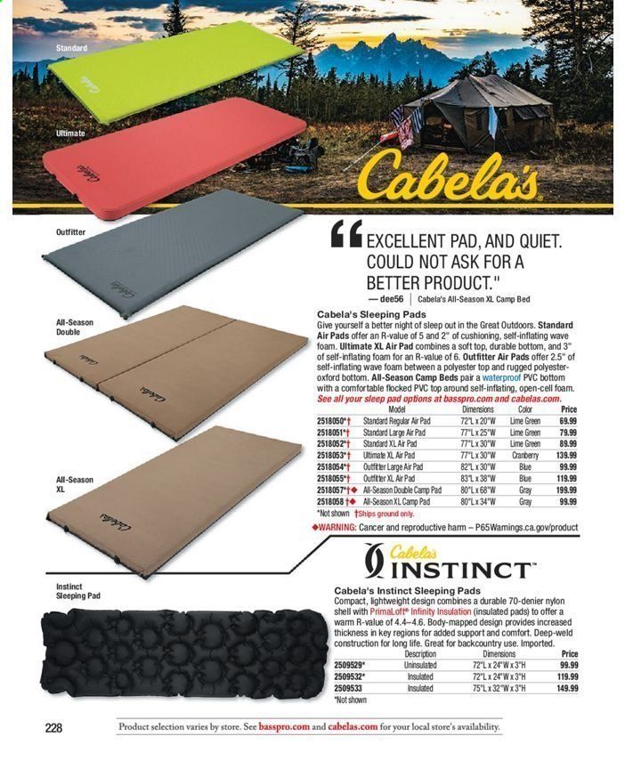 Bass Pro Shops Weekly Ad July 31, 2020 to March 27, 2021