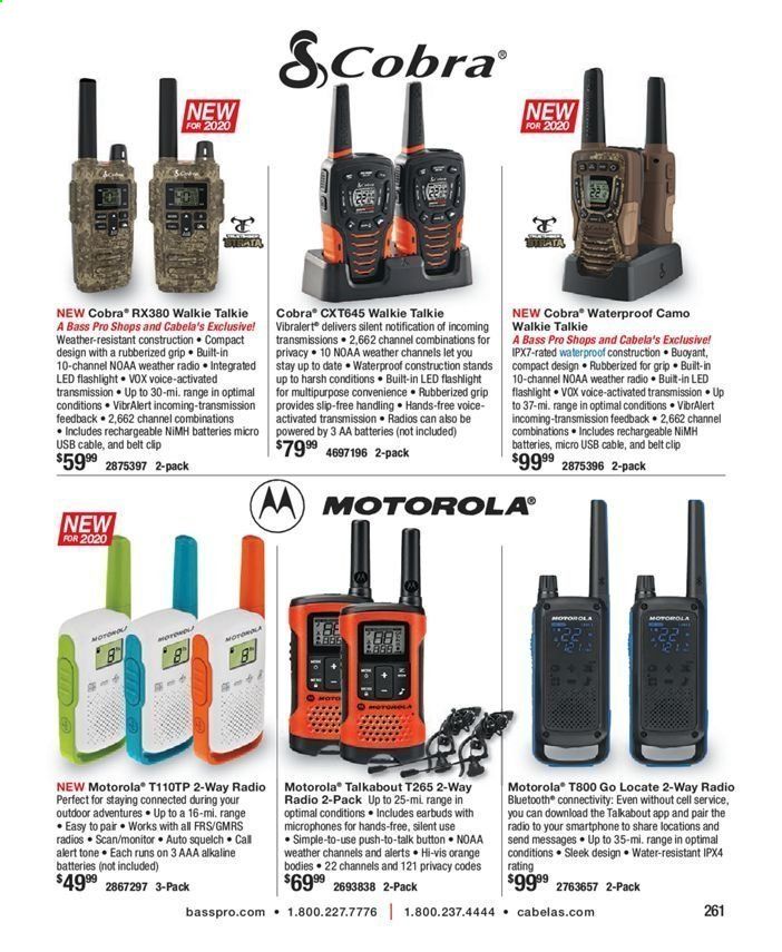 Bass Pro Shops Weekly Ad July 31, 2020 to March 27, 2021