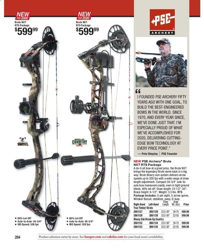Bass Pro Shops Weekly Ad July 31, 2020 to March 27, 2021