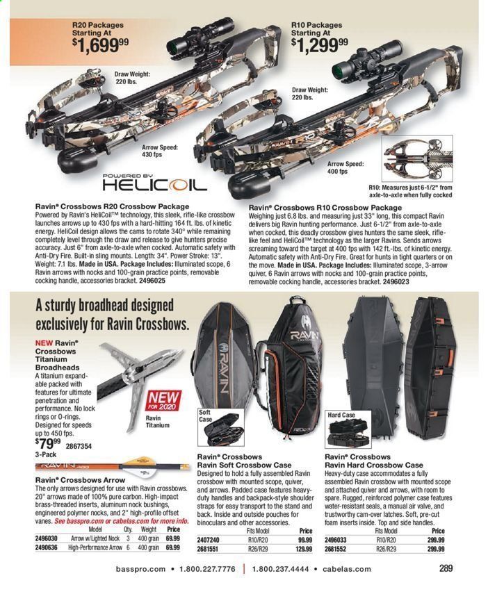 Bass Pro Shops Weekly Ad July 31, 2020 to March 27, 2021