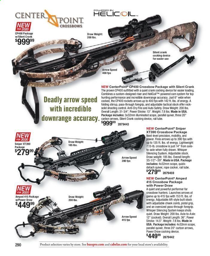 Bass Pro Shops Weekly Ad July 31, 2020 to March 27, 2021