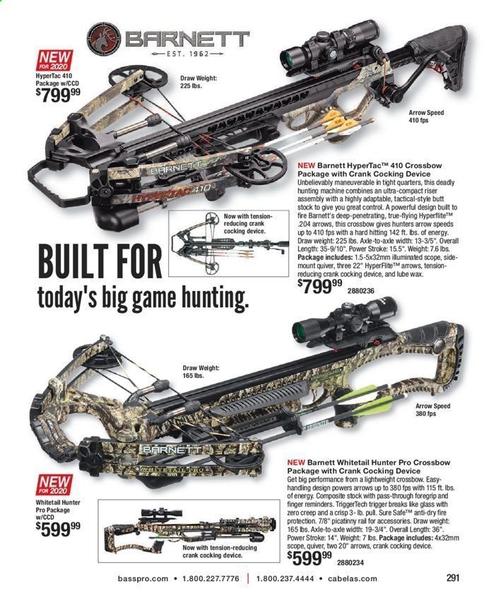 Bass Pro Shops Weekly Ad July 31, 2020 to March 27, 2021