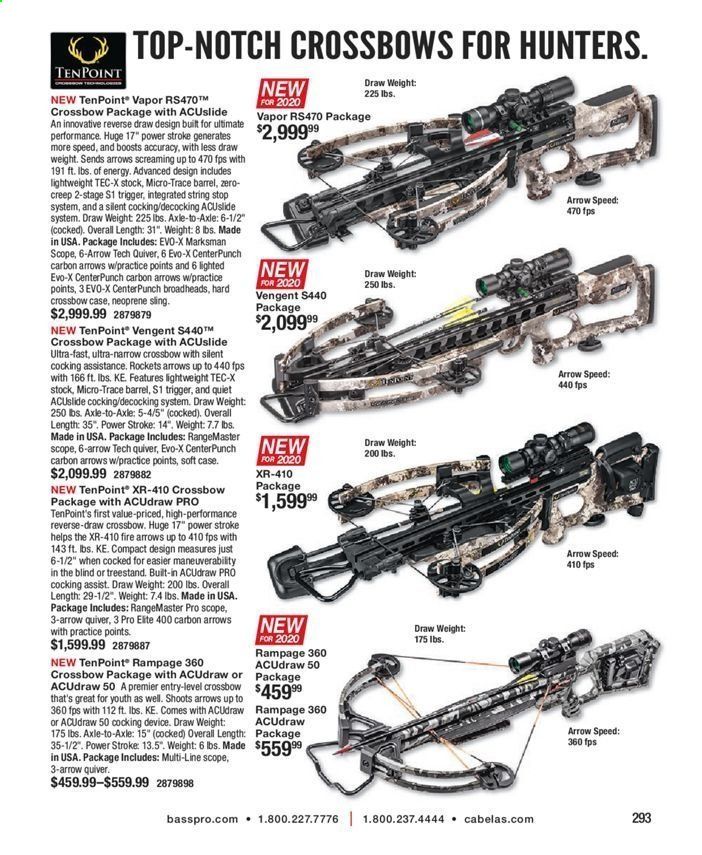 Bass Pro Shops Weekly Ad July 31, 2020 to March 27, 2021