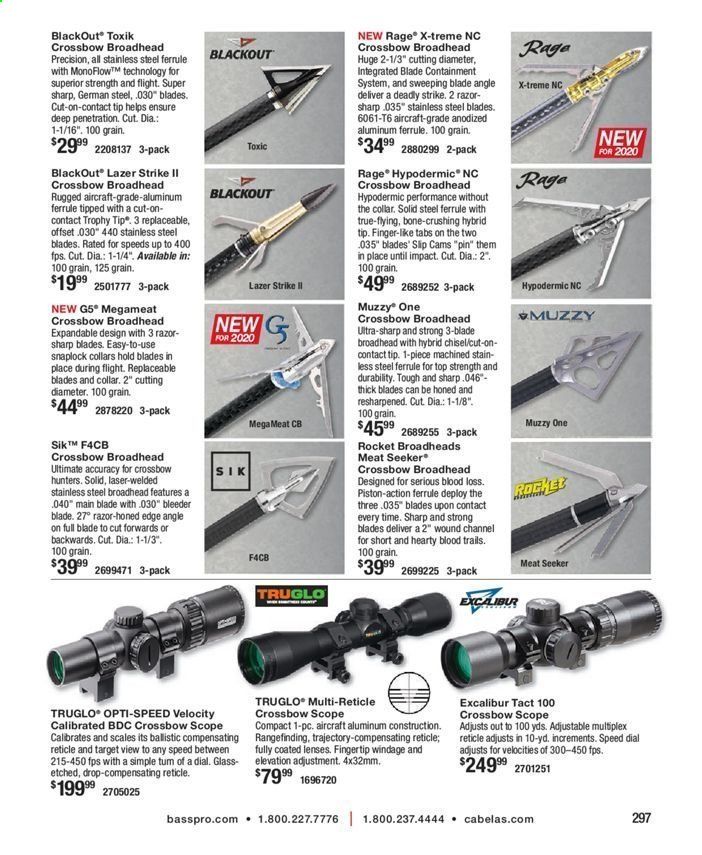 Bass Pro Shops Weekly Ad July 31, 2020 to March 27, 2021