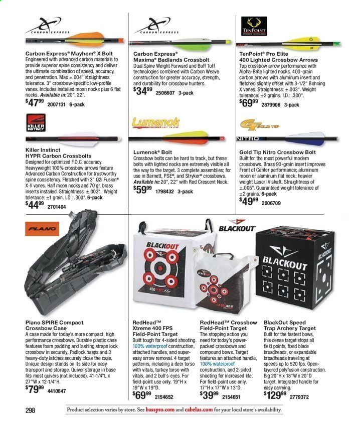 Bass Pro Shops Weekly Ad July 31, 2020 to March 27, 2021