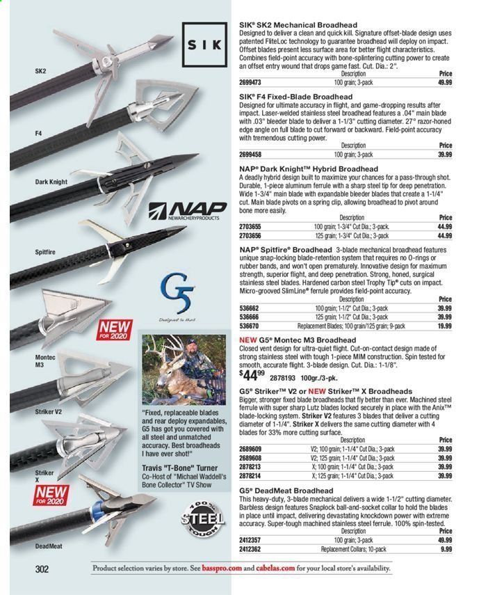 Bass Pro Shops Weekly Ad July 31, 2020 to March 27, 2021