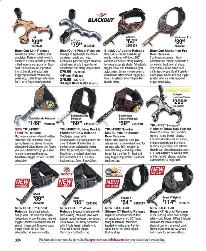 Bass Pro Shops Weekly Ad July 31, 2020 to March 27, 2021