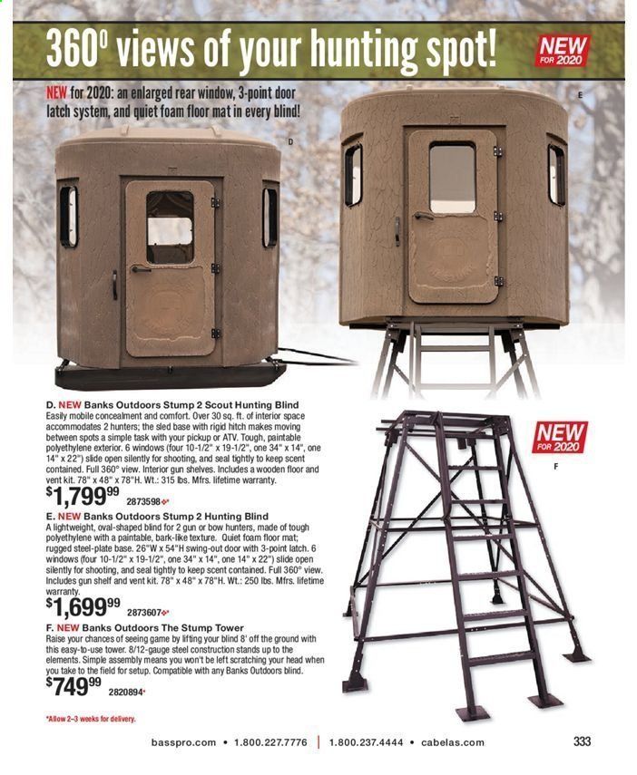 Bass Pro Shops Weekly Ad July 31, 2020 to March 27, 2021