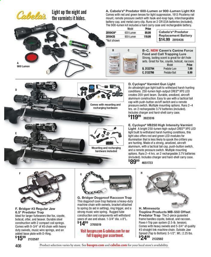 Bass Pro Shops Weekly Ad July 31, 2020 to March 27, 2021