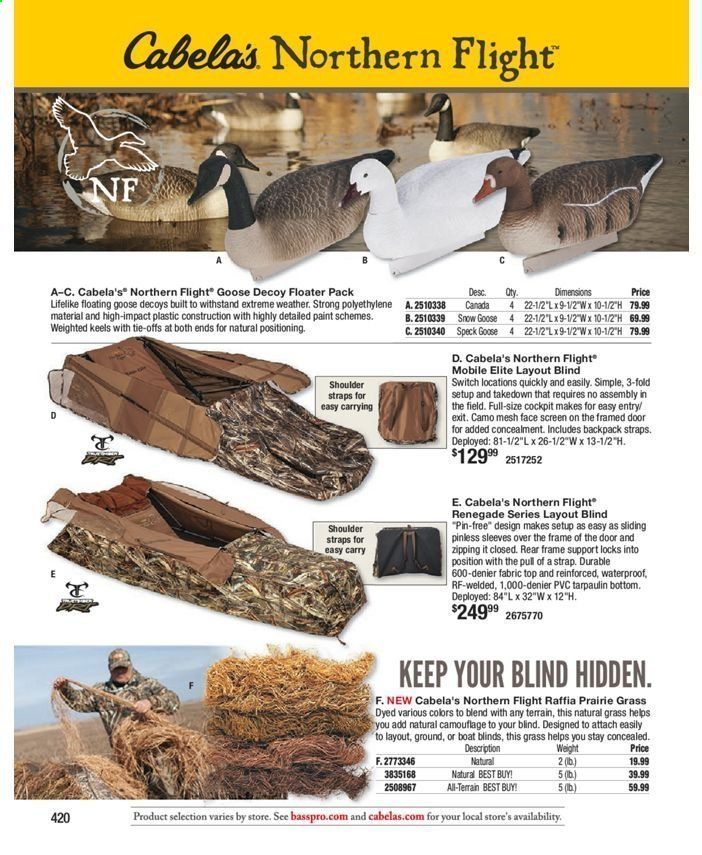 Bass Pro Shops Weekly Ad July 31, 2020 to March 27, 2021