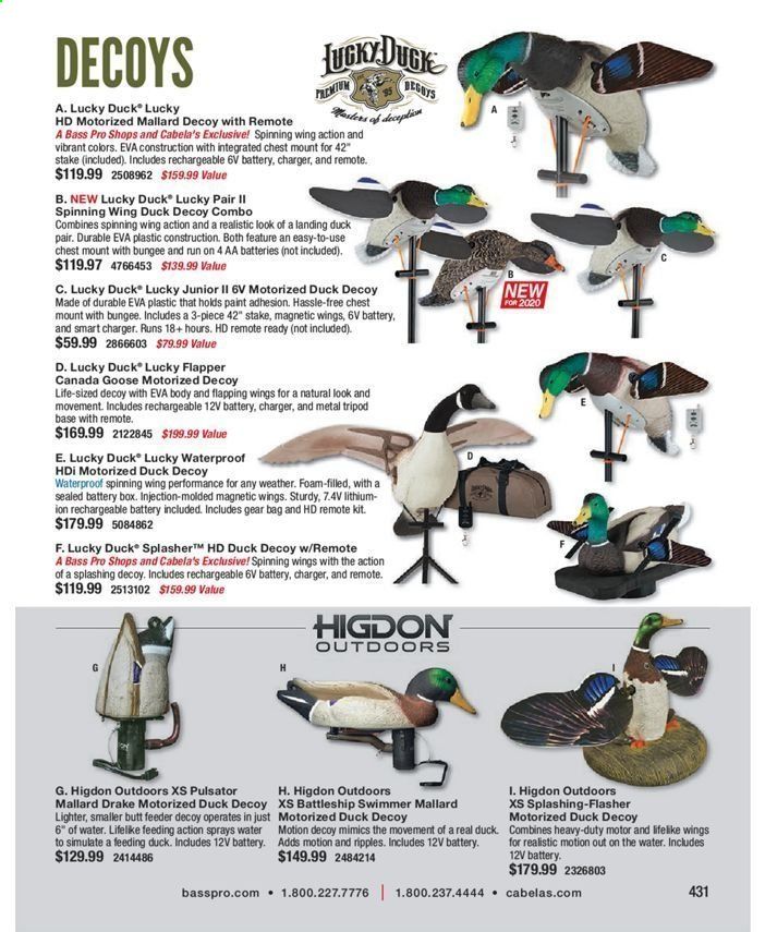 Bass Pro Shops Weekly Ad July 31, 2020 to March 27, 2021