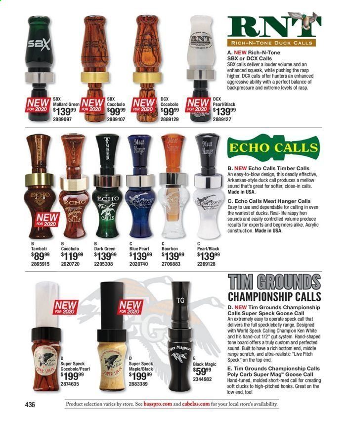Bass Pro Shops Weekly Ad July 31, 2020 to March 27, 2021