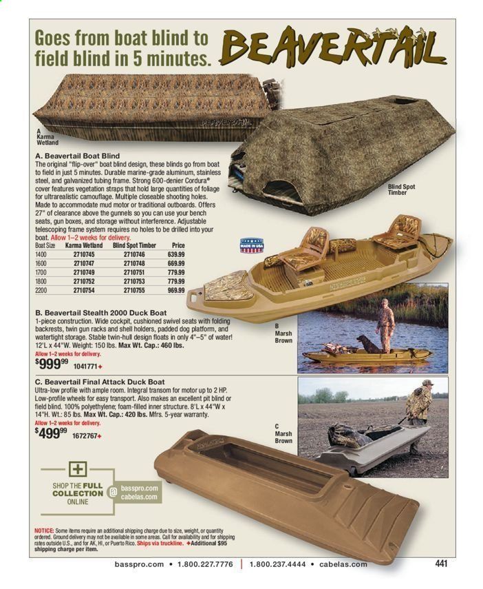 Bass Pro Shops Weekly Ad July 31, 2020 to March 27, 2021