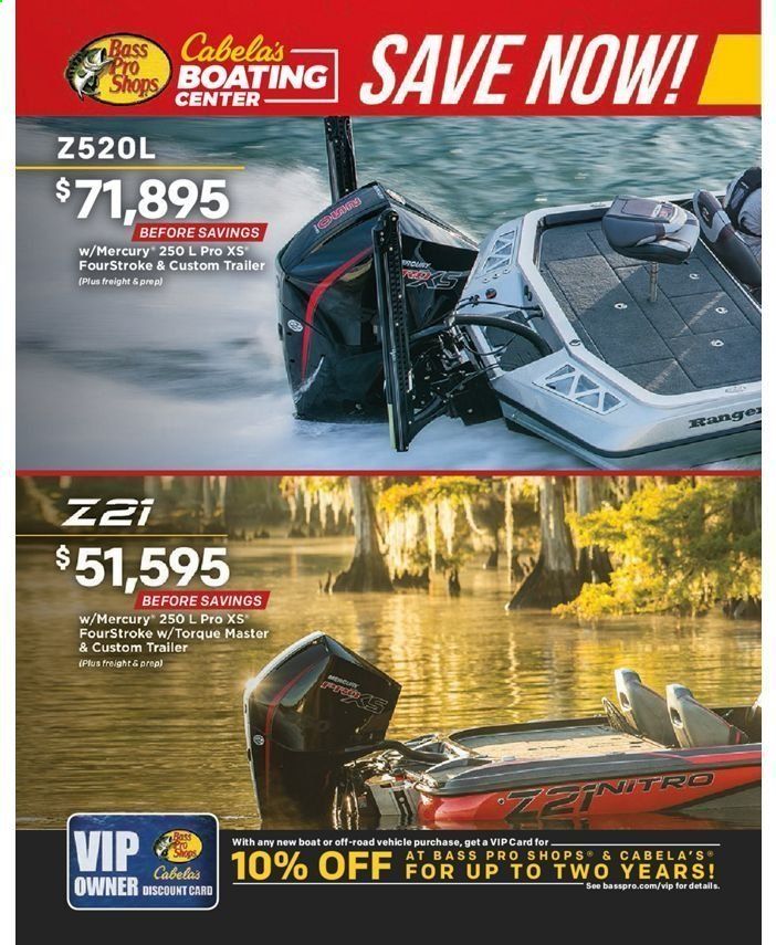 Bass Pro Shops Weekly Ad July 31, 2020 to March 27, 2021