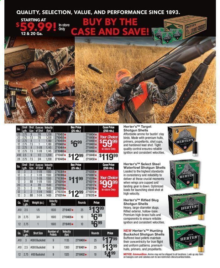 Bass Pro Shops Weekly Ad July 31, 2020 to March 27, 2021
