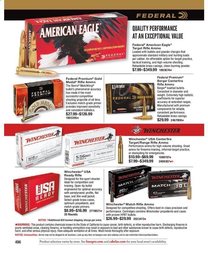 Bass Pro Shops Weekly Ad July 31, 2020 to March 27, 2021
