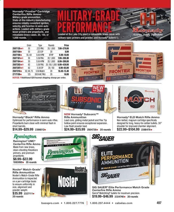 Bass Pro Shops Weekly Ad July 31, 2020 to March 27, 2021