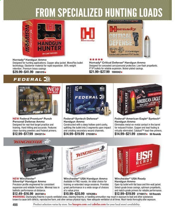 Bass Pro Shops Weekly Ad July 31, 2020 to March 27, 2021