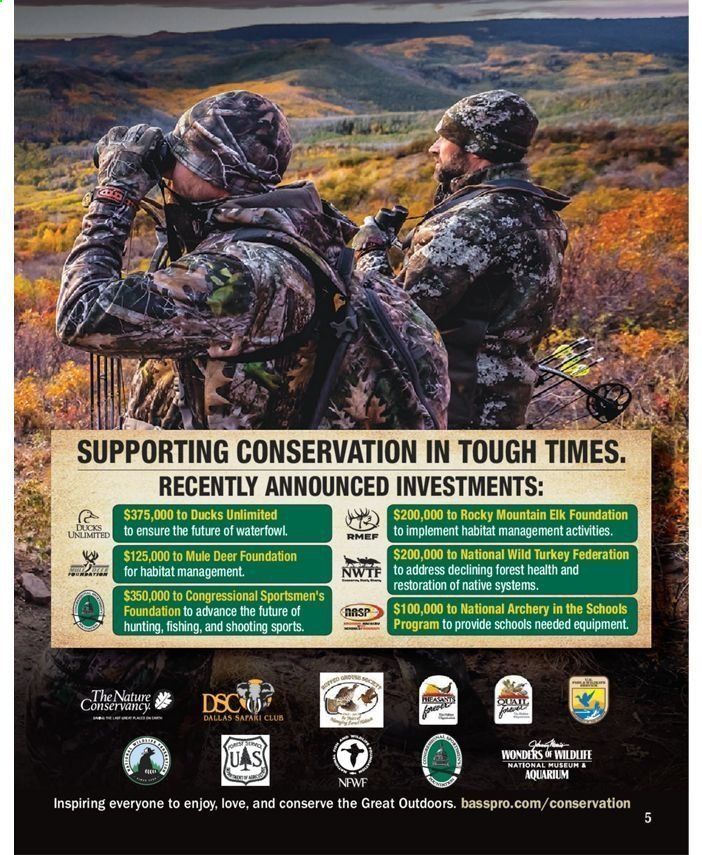 Bass Pro Shops Weekly Ad July 31, 2020 to March 27, 2021
