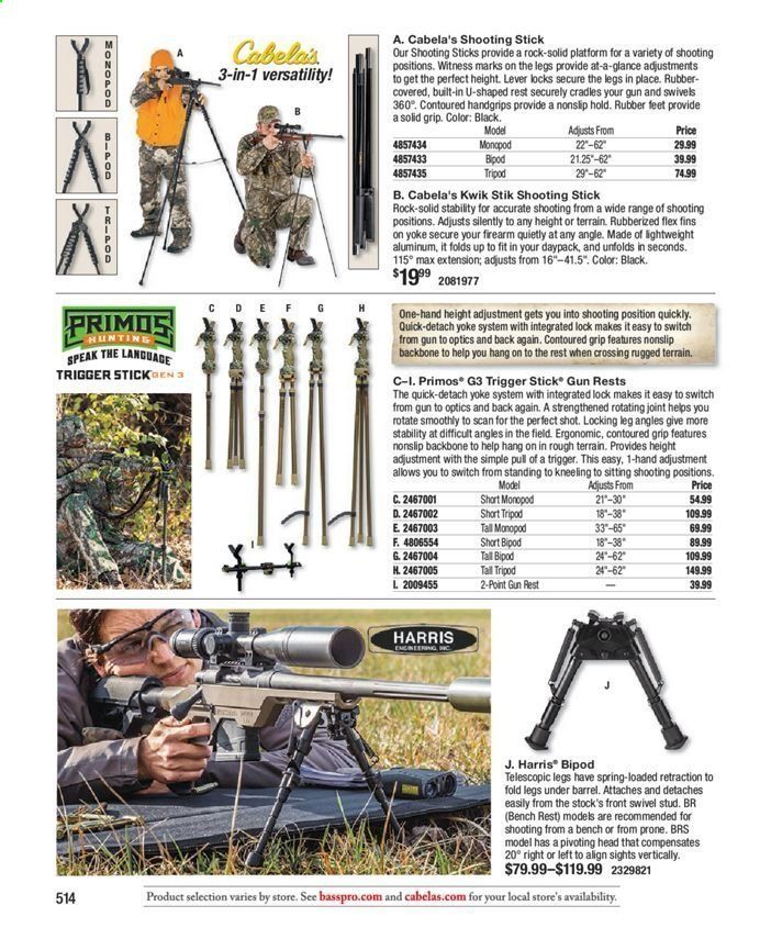 Bass Pro Shops Weekly Ad July 31, 2020 to March 27, 2021