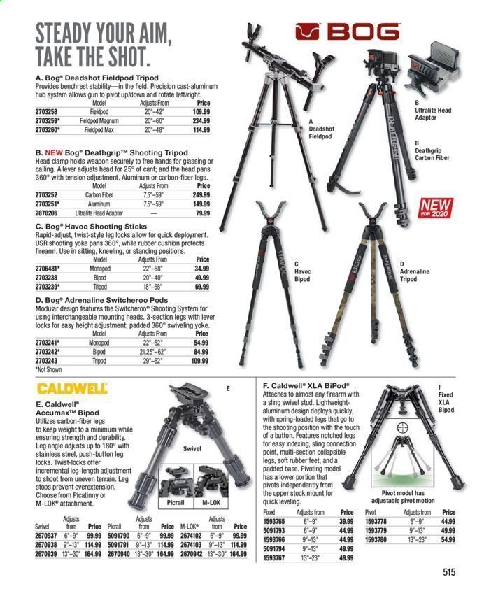 Bass Pro Shops Weekly Ad July 31, 2020 to March 27, 2021