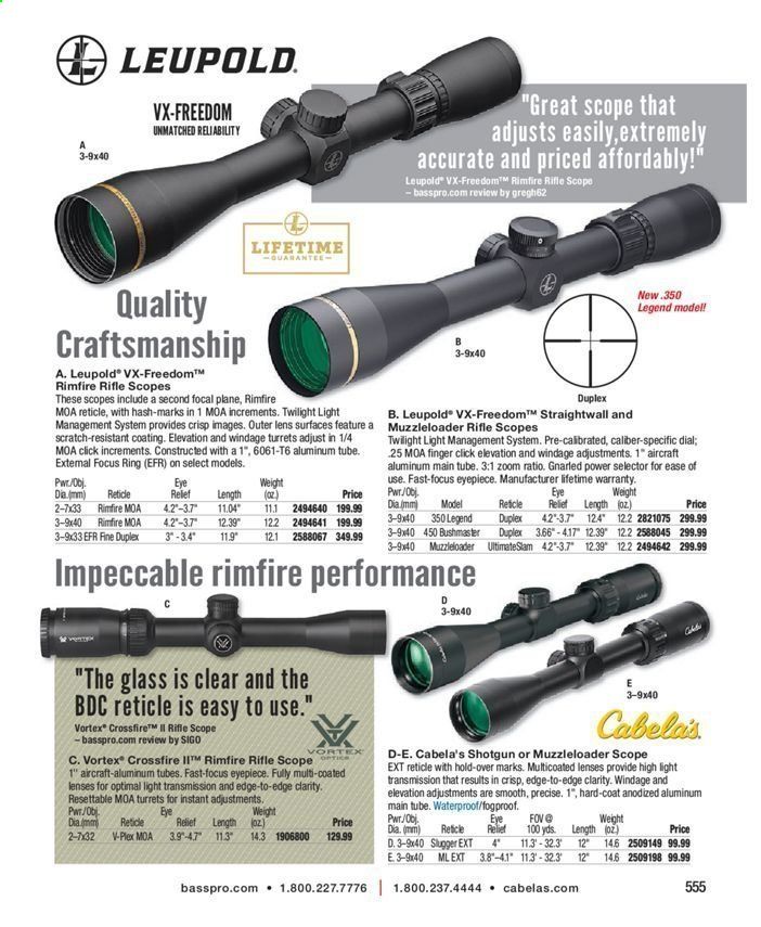 Bass Pro Shops Weekly Ad July 31, 2020 to March 27, 2021