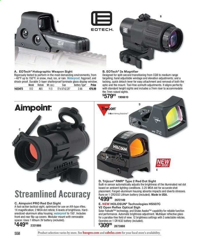 Bass Pro Shops Weekly Ad July 31, 2020 to March 27, 2021