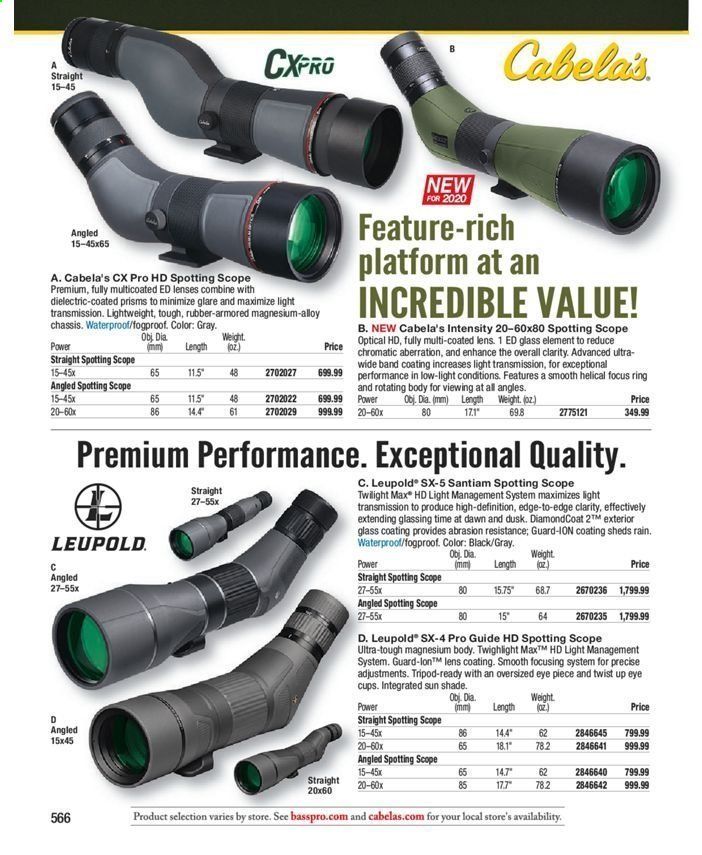 Bass Pro Shops Weekly Ad July 31, 2020 to March 27, 2021
