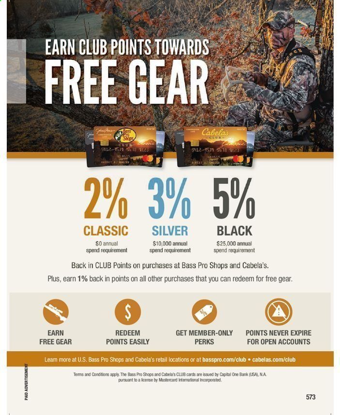 Bass Pro Shops Weekly Ad July 31, 2020 to March 27, 2021