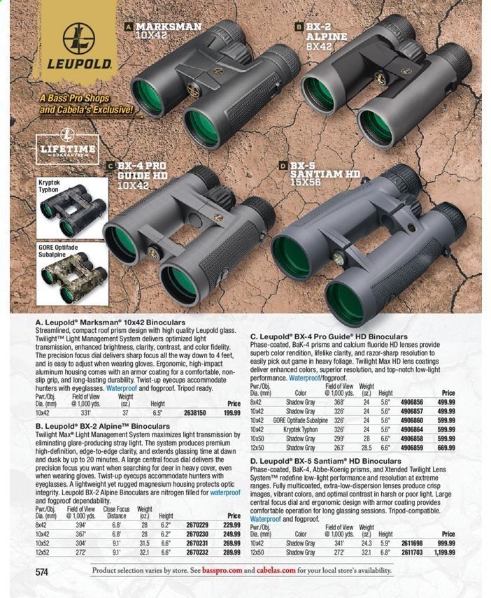 Bass Pro Shops Weekly Ad July 31, 2020 to March 27, 2021