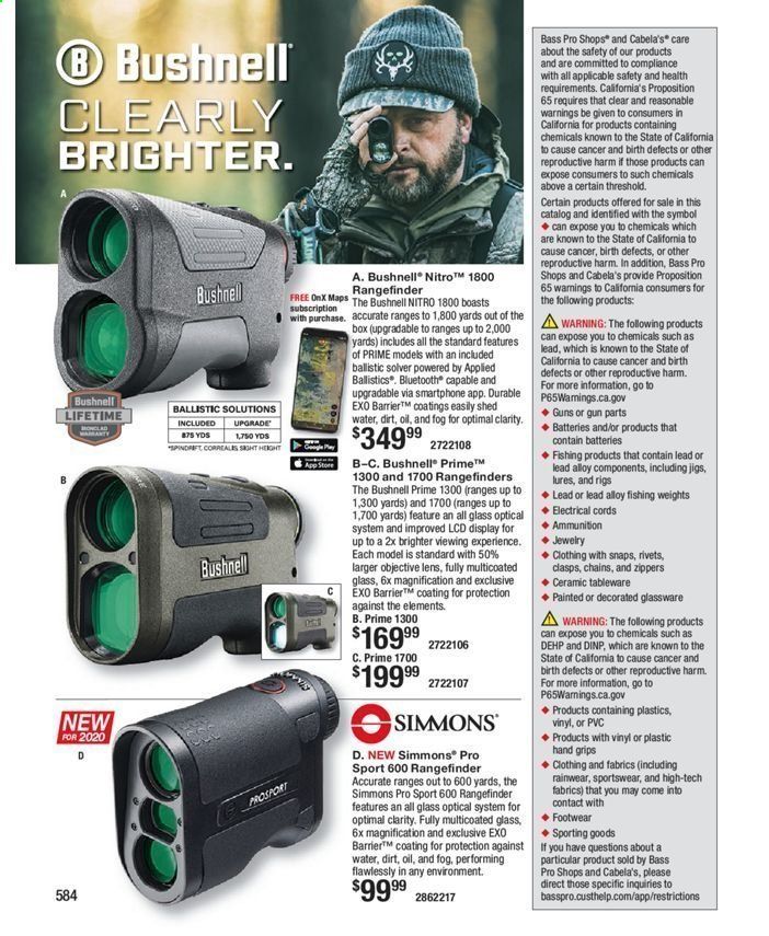 Bass Pro Shops Weekly Ad July 31, 2020 to March 27, 2021