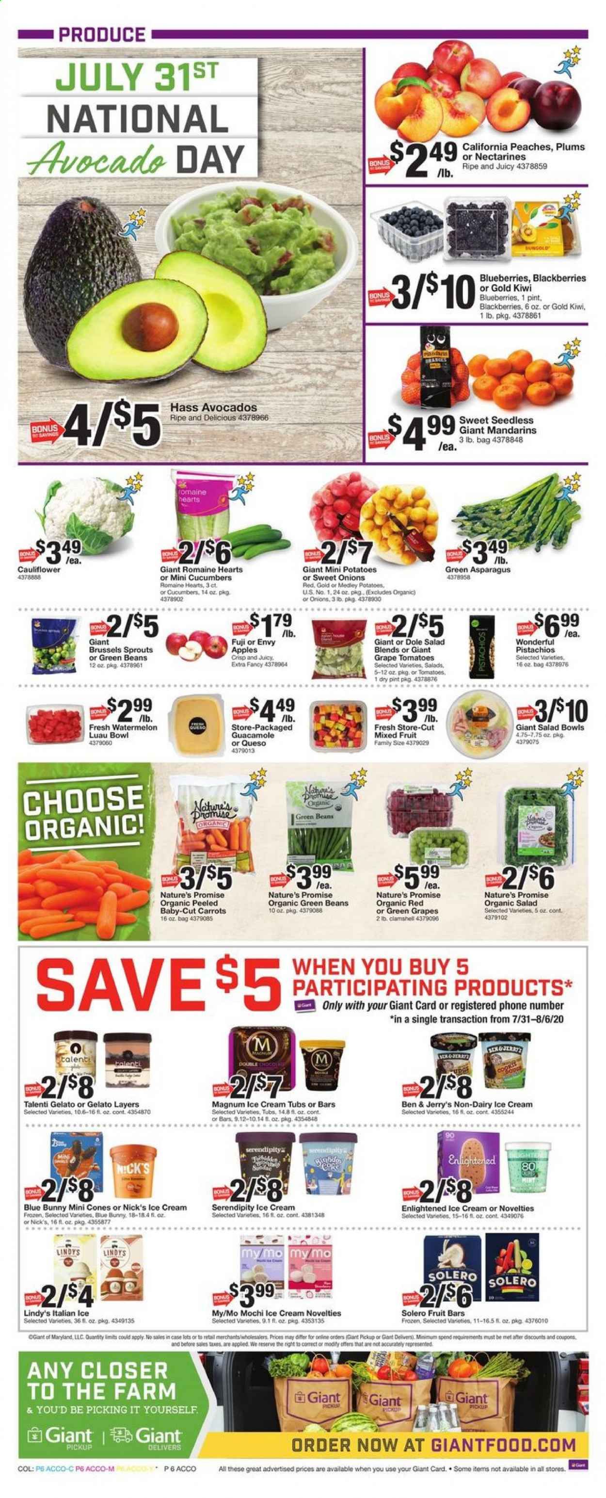 Giant Food Weekly Ad July 31 to August 6