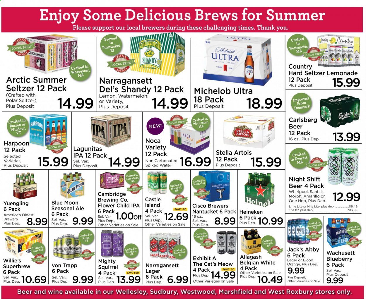 Roche Bros. Weekly Ad July 31 to August 6