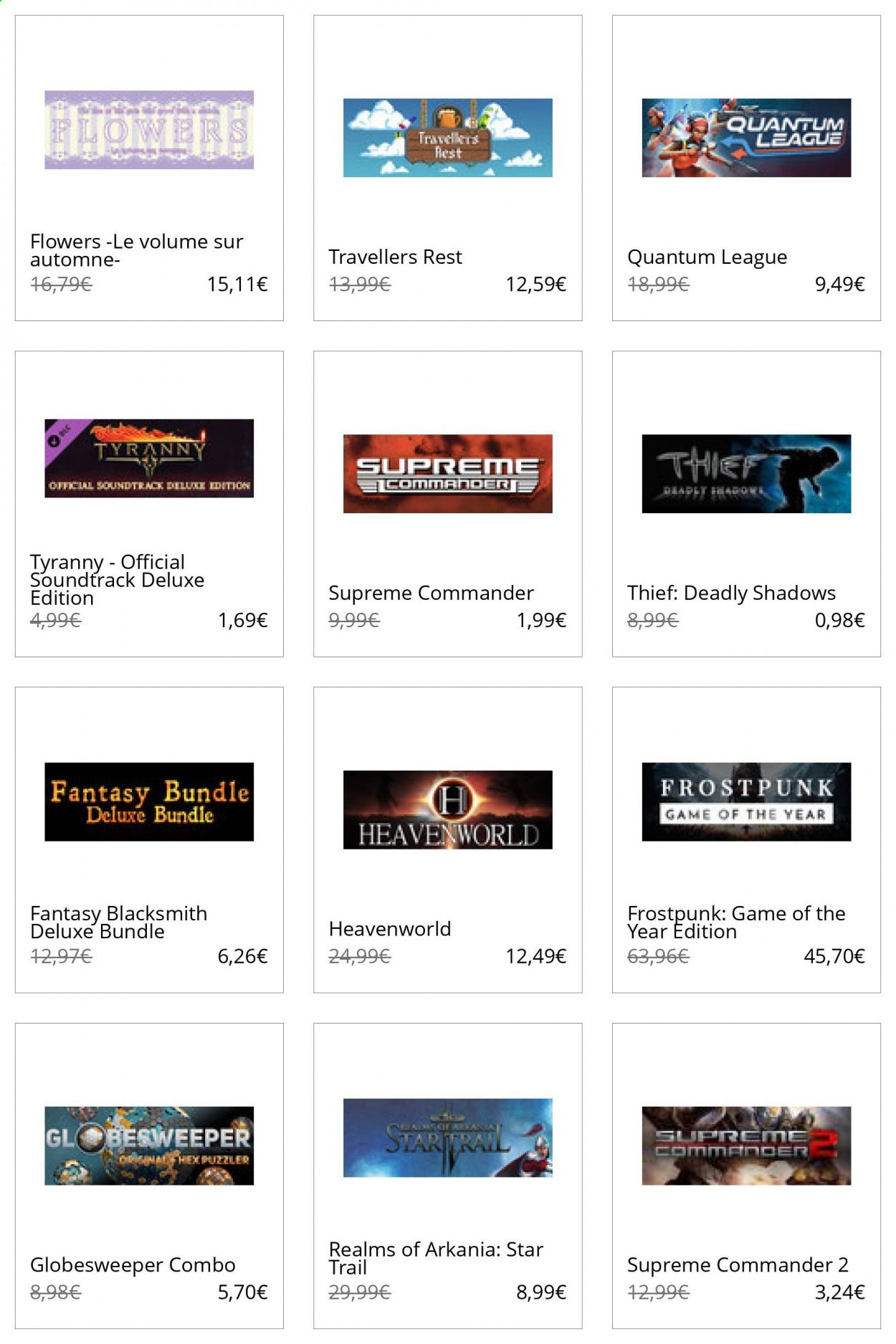 Steam Catalog 2020-2021