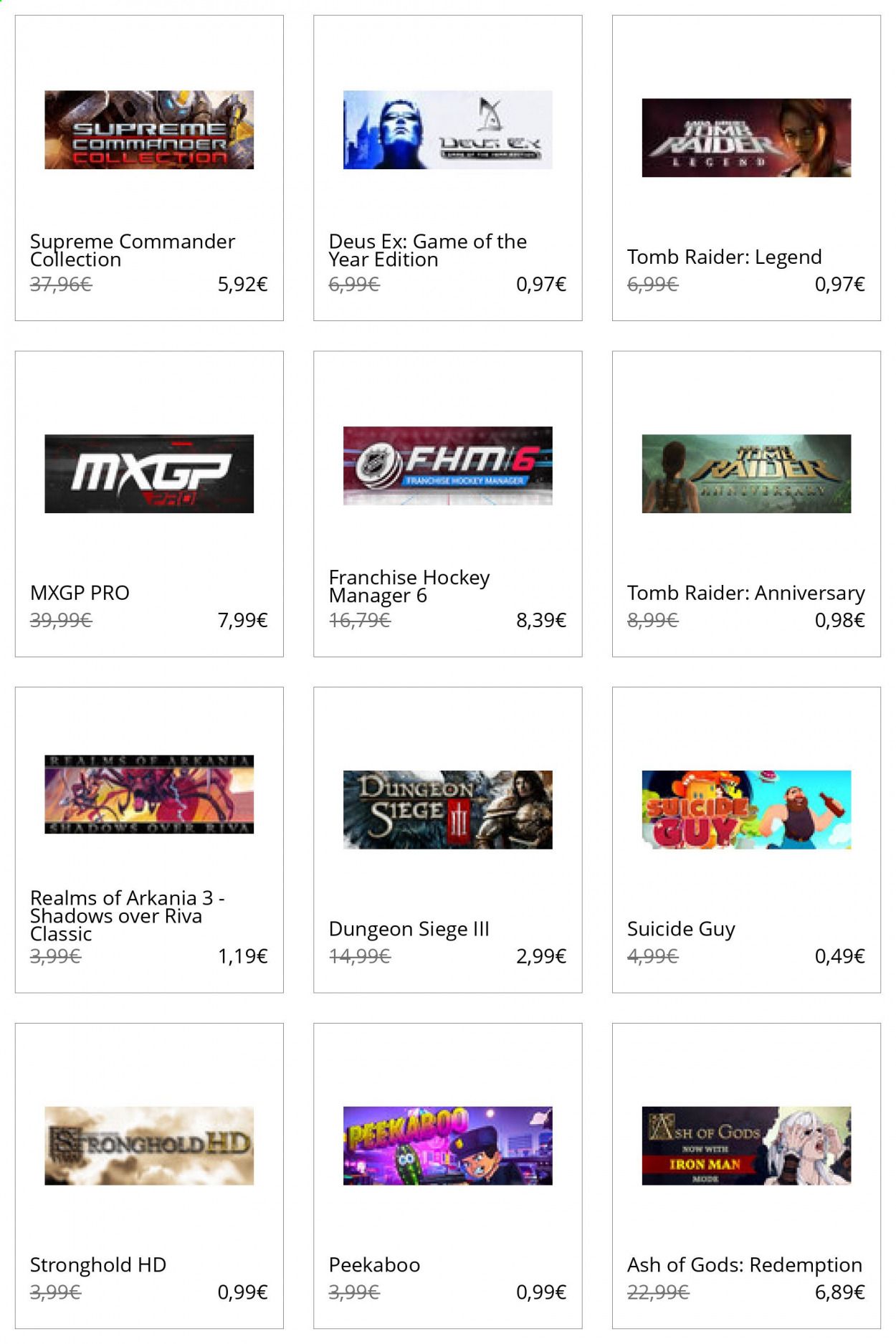 Steam Catalog 2020-2021