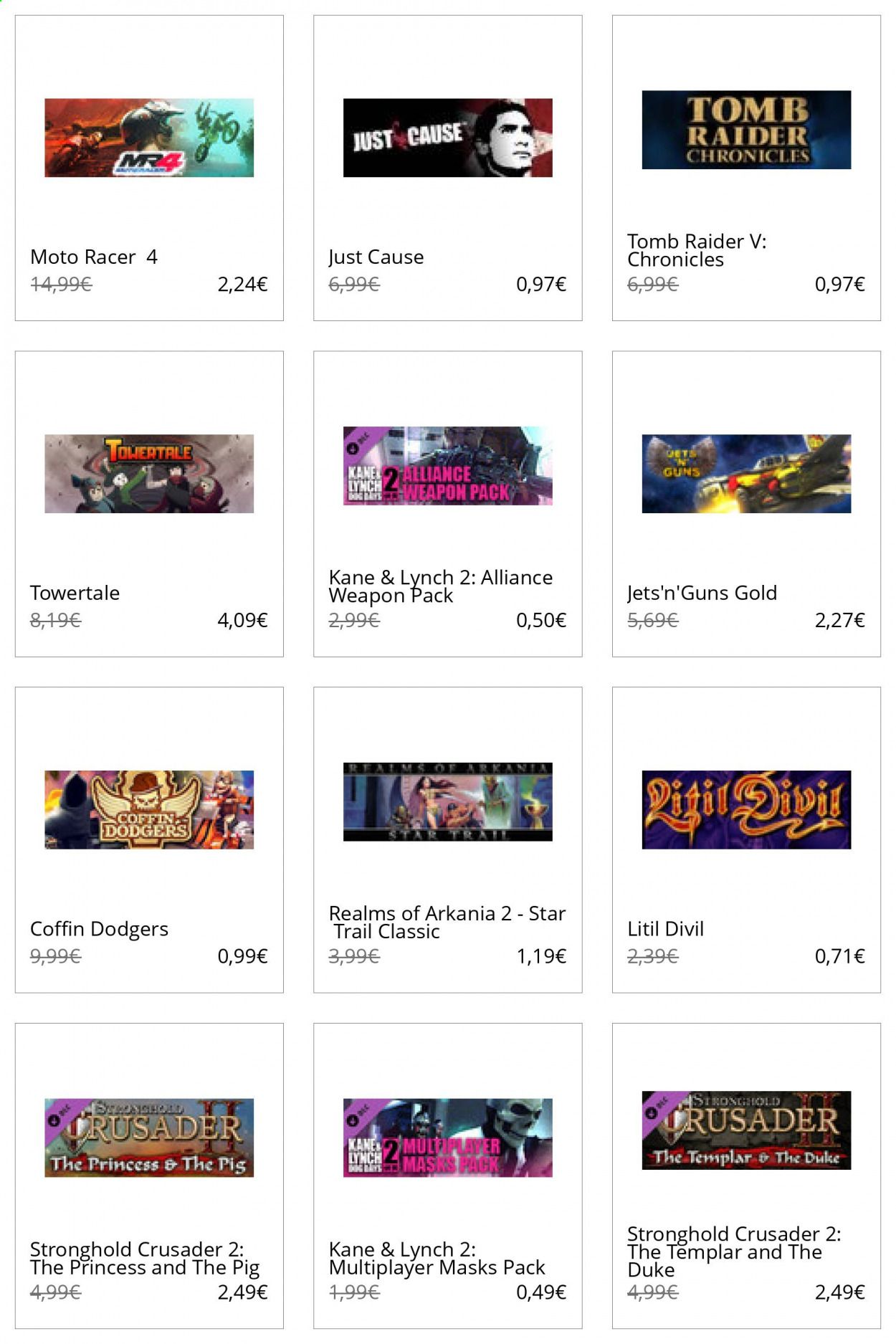 Steam Catalog 2020-2021