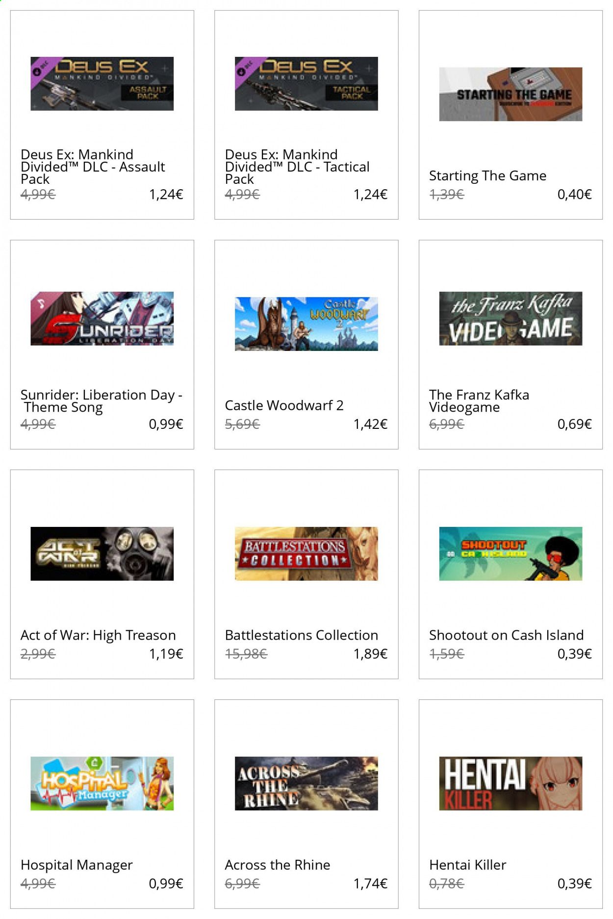 Steam Catalog 2020-2021