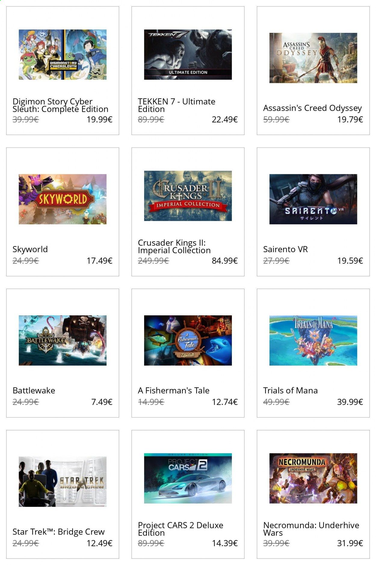 Humble Bundle Catalog 2020-2021