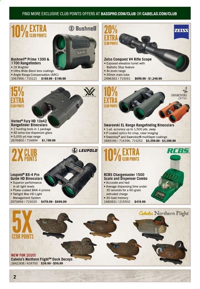 Bass Pro Shops Weekly Ad August 1 to August 31