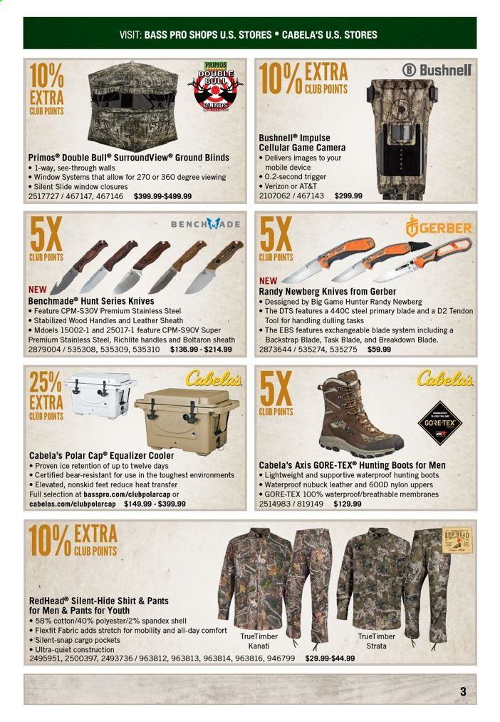 Bass Pro Shops Weekly Ad August 1 to August 31