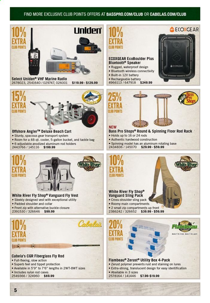 Bass Pro Shops Weekly Ad August 1 to August 31