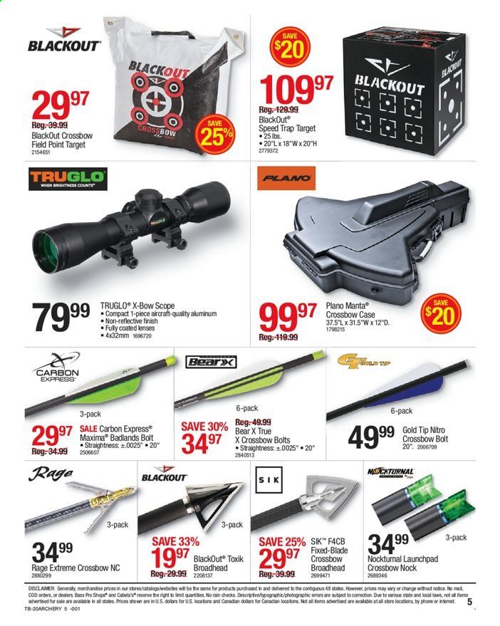 Bass Pro Shops Weekly Ad July 23 to August 5