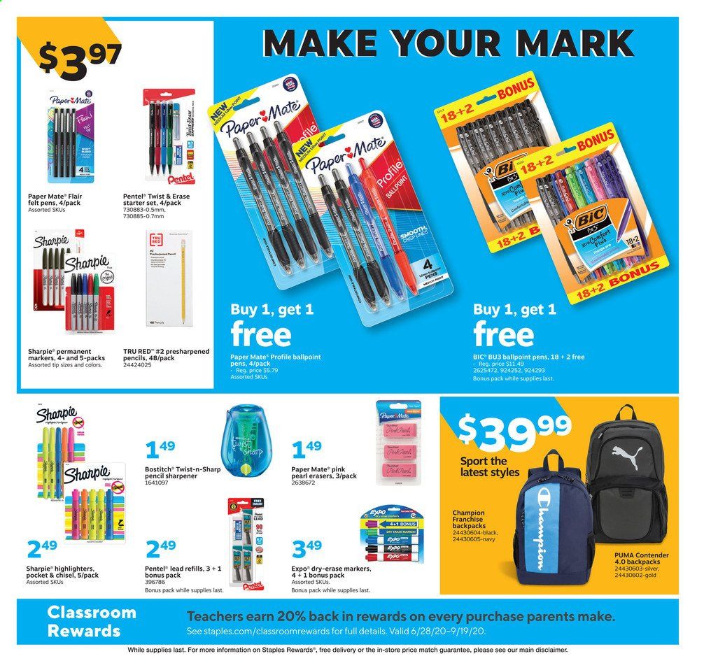 Staples Weekly Ad August 2 to August 8