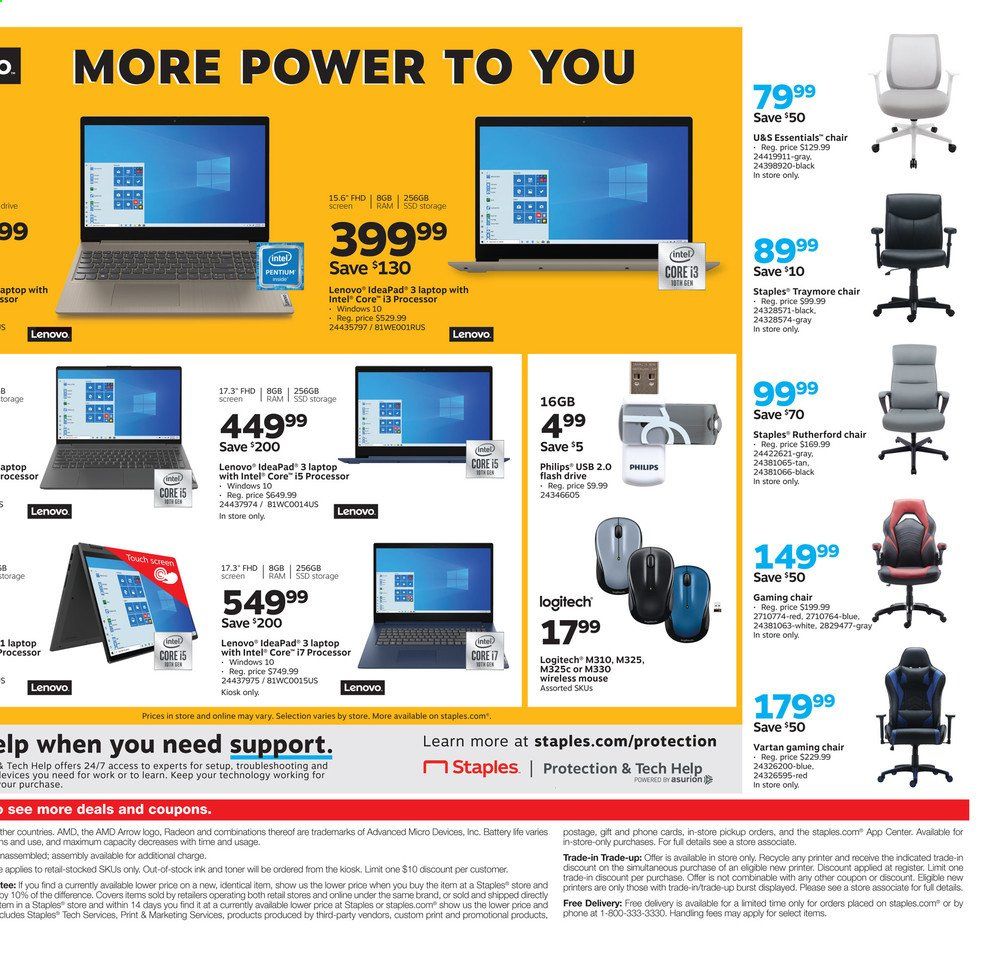 Staples Weekly Ad August 2 to August 8