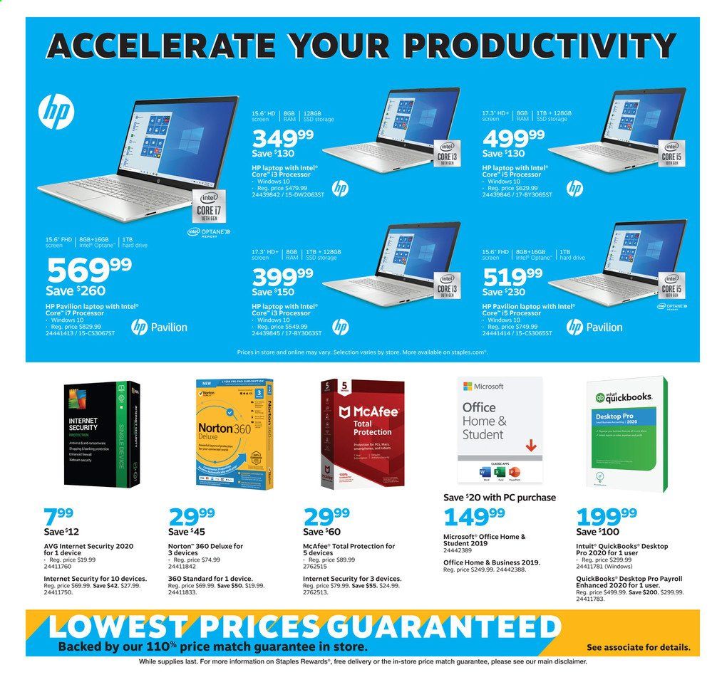 Staples Weekly Ad August 2 to August 8