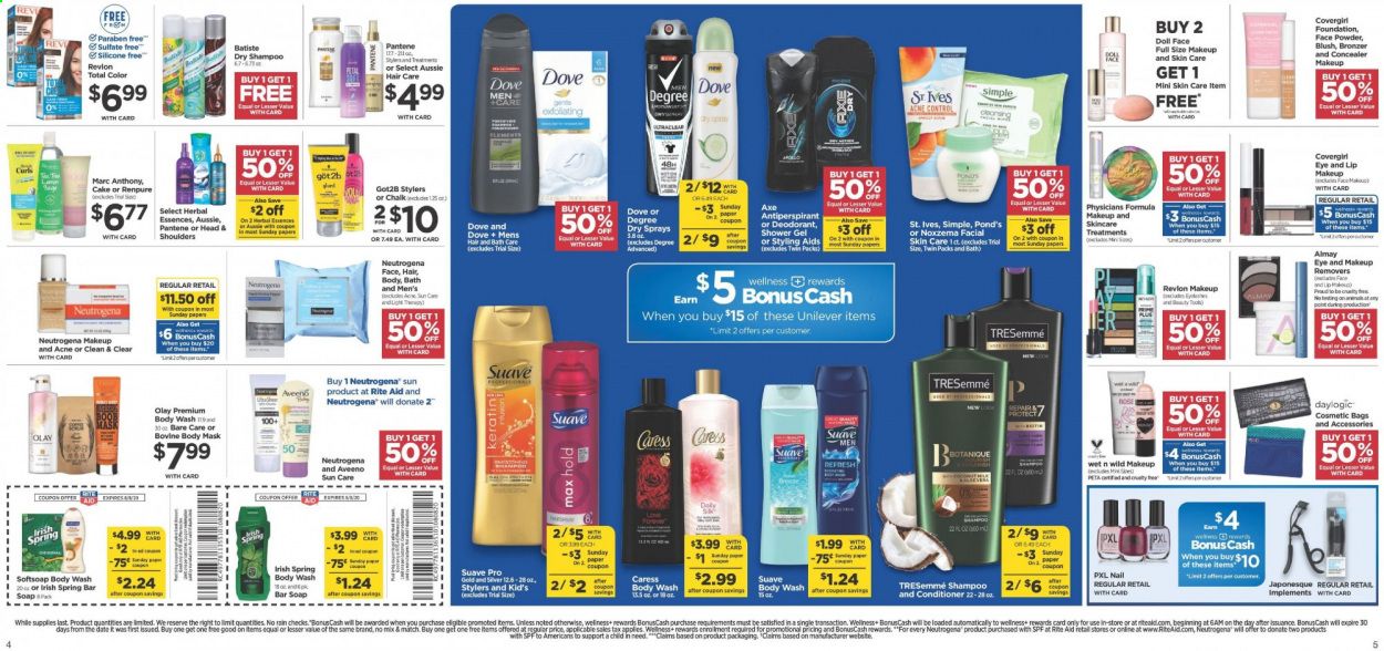 RITE AID Weekly Ad August 2 to August 8
