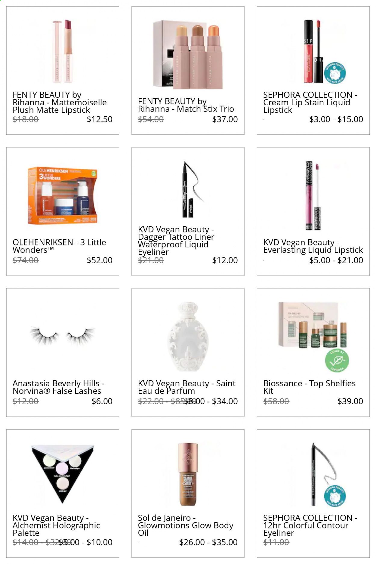Sephora Catalog 2020-2021