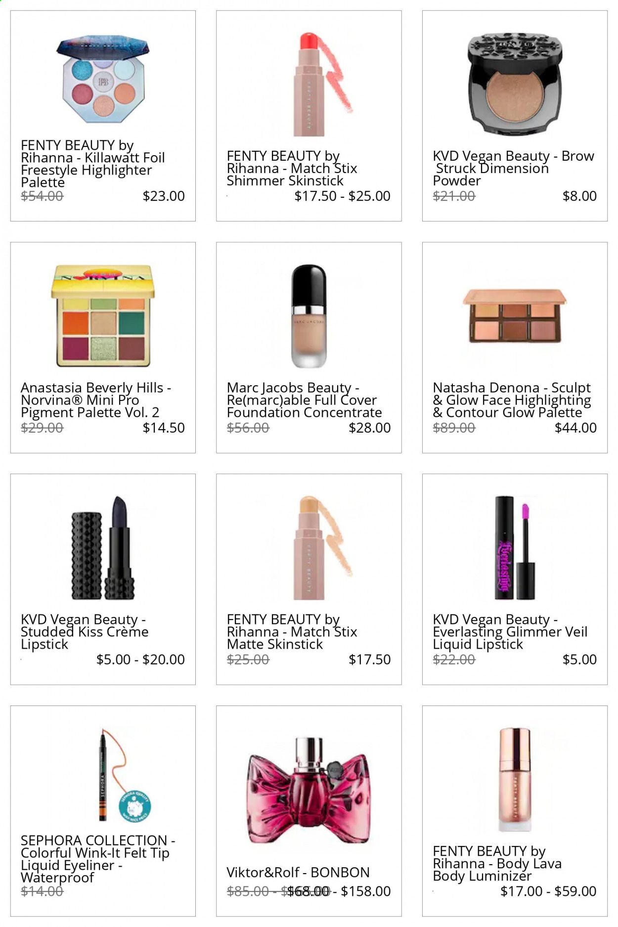 Sephora Catalog 2020-2021