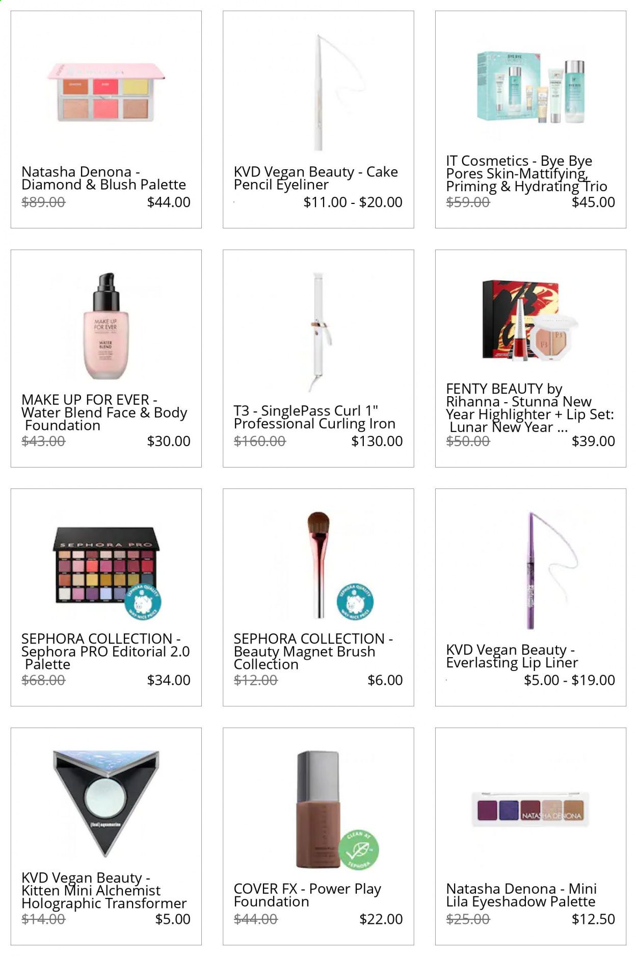 Sephora Catalog 2020-2021