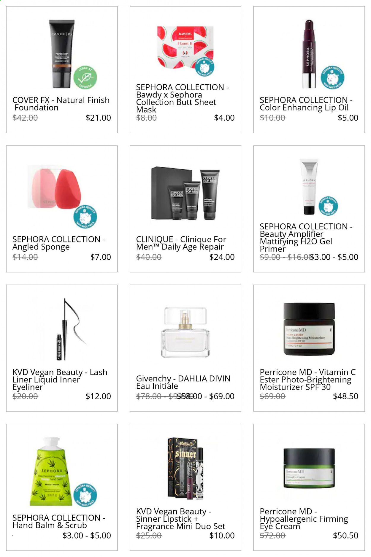 Sephora Catalog 2020-2021